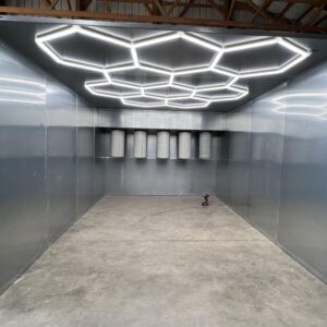 8' Wide, 8' Deep, 7' Tall Spray Booth